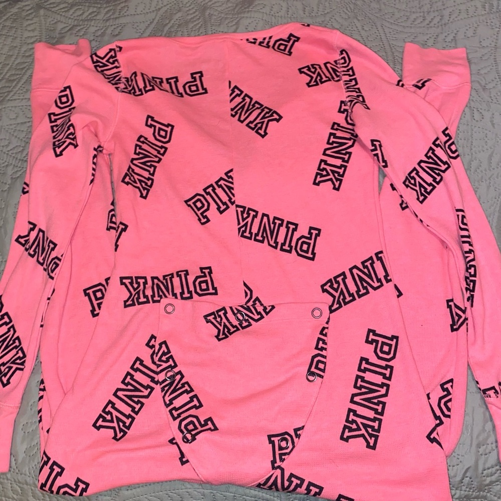 Victoria’s Secret small thermal onesie w/butt flap